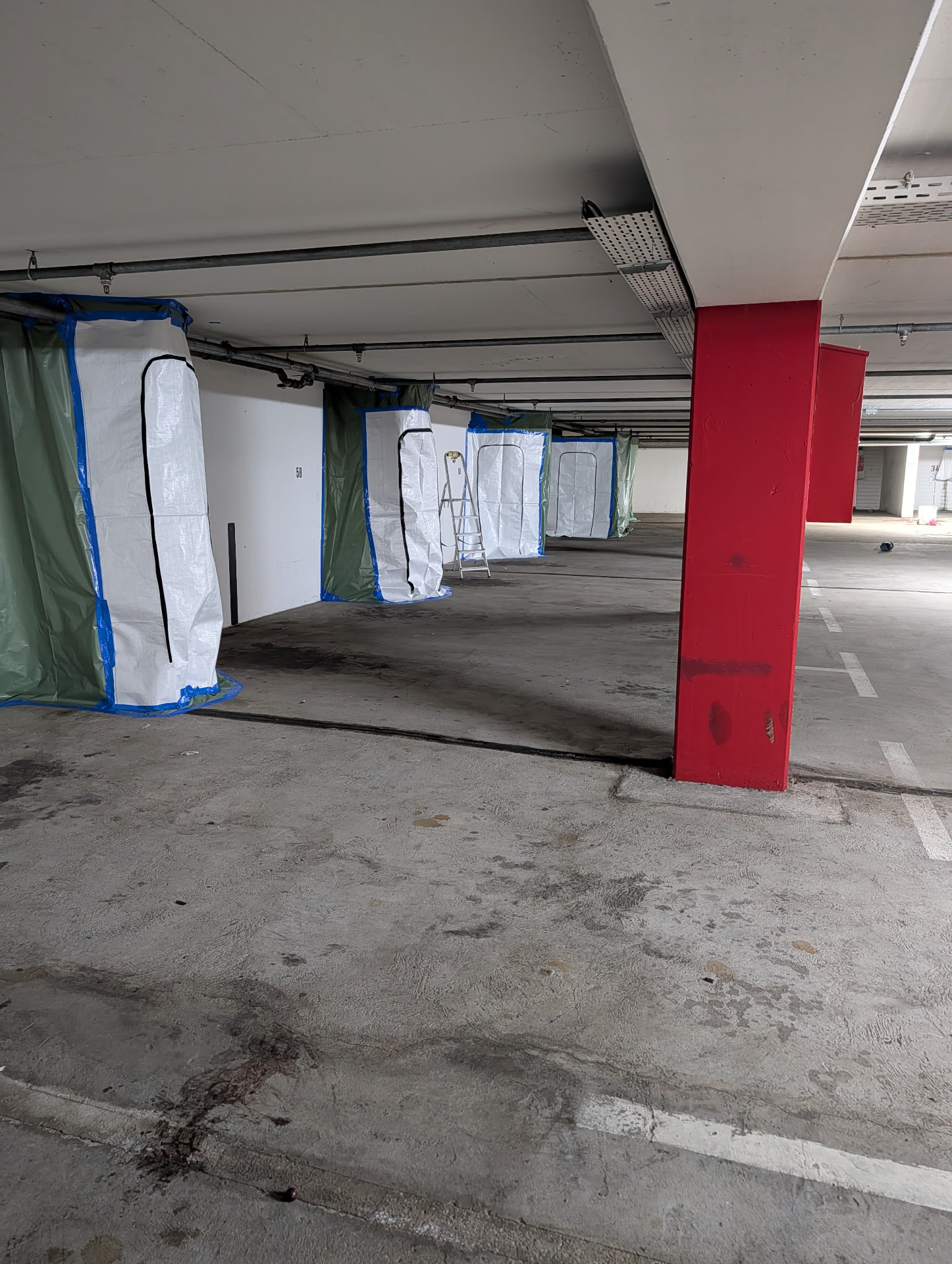 Personenschleusen in der Hotelgarage